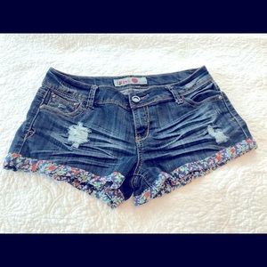 Jean shorts